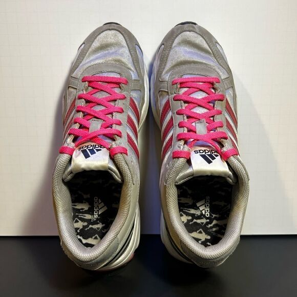 Womens ADIDAS Marathon 10 NG Gray Running Shoes / Size 8.5 - Picture 6 of 10